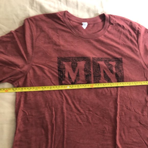 MN - BEER MICROBREWS - MAROON T-SHIRT - XL - Beer Dabbler - MINNESOTA - Picture 4 of 7